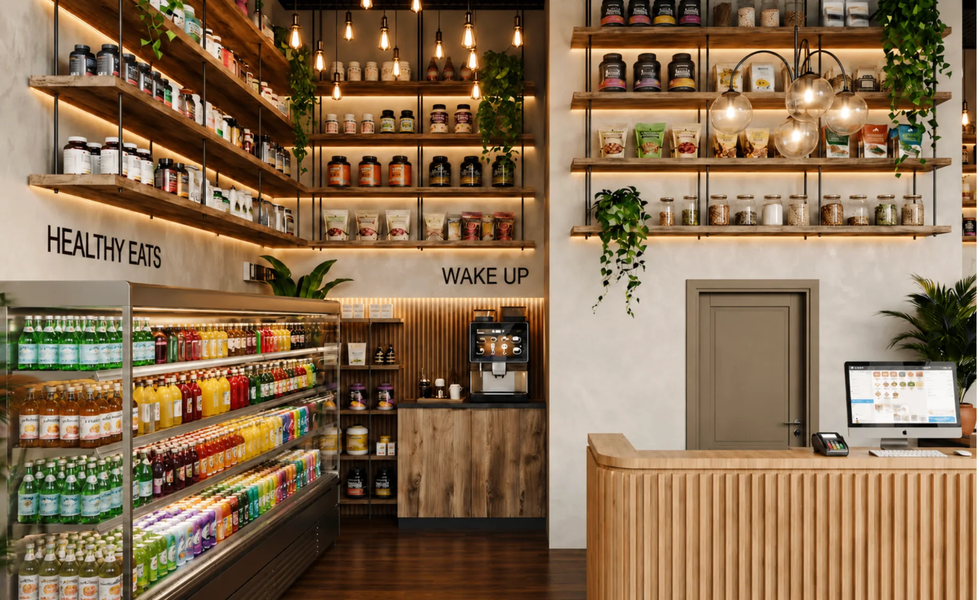The Third Place healthy eats and fuel bar — premium snacks, drinks, and supplements